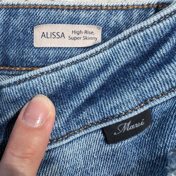 Mavi "Alissa" Denim Jeans - 26x28 - Picture 5 of 13
